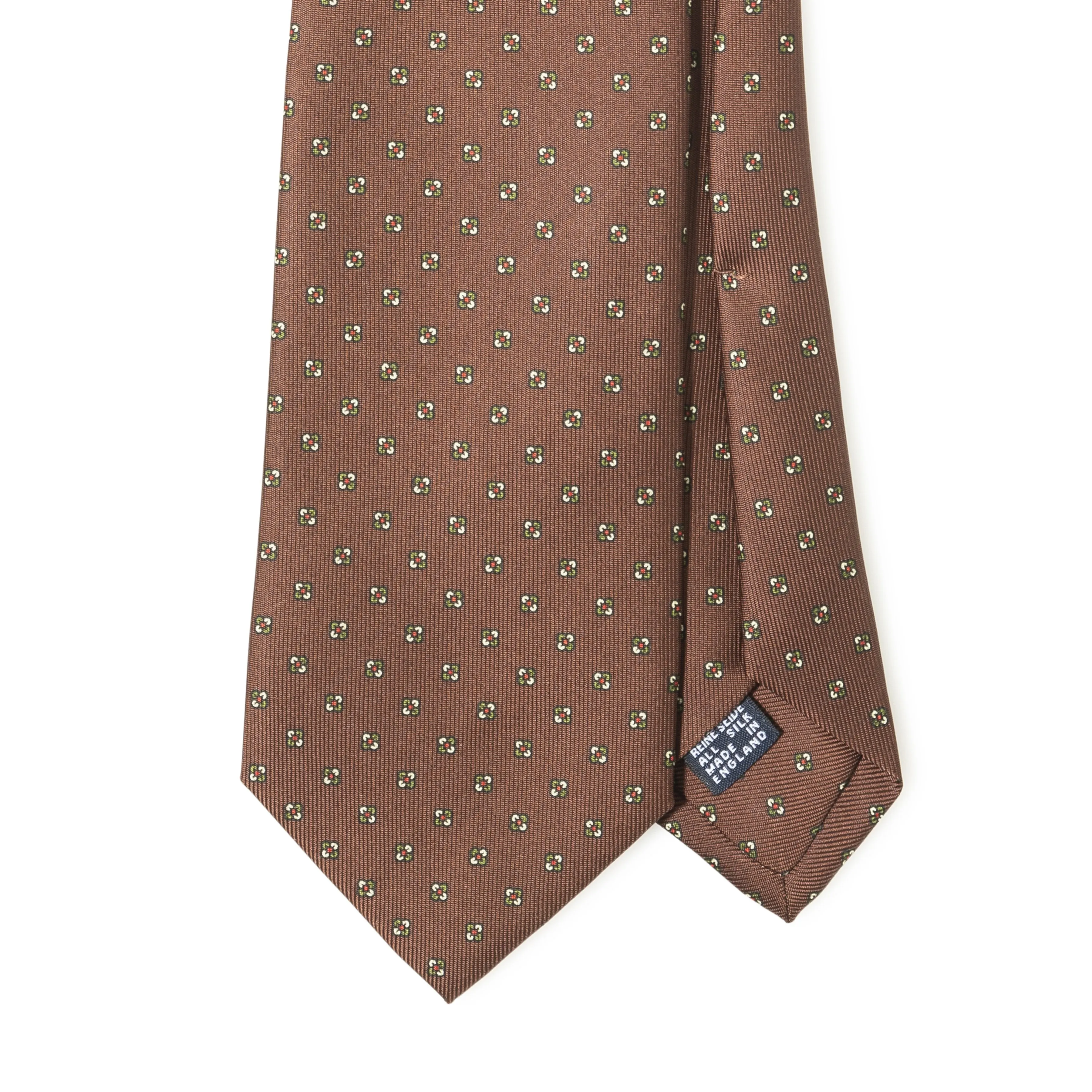Foulard Print Self-tip Tie