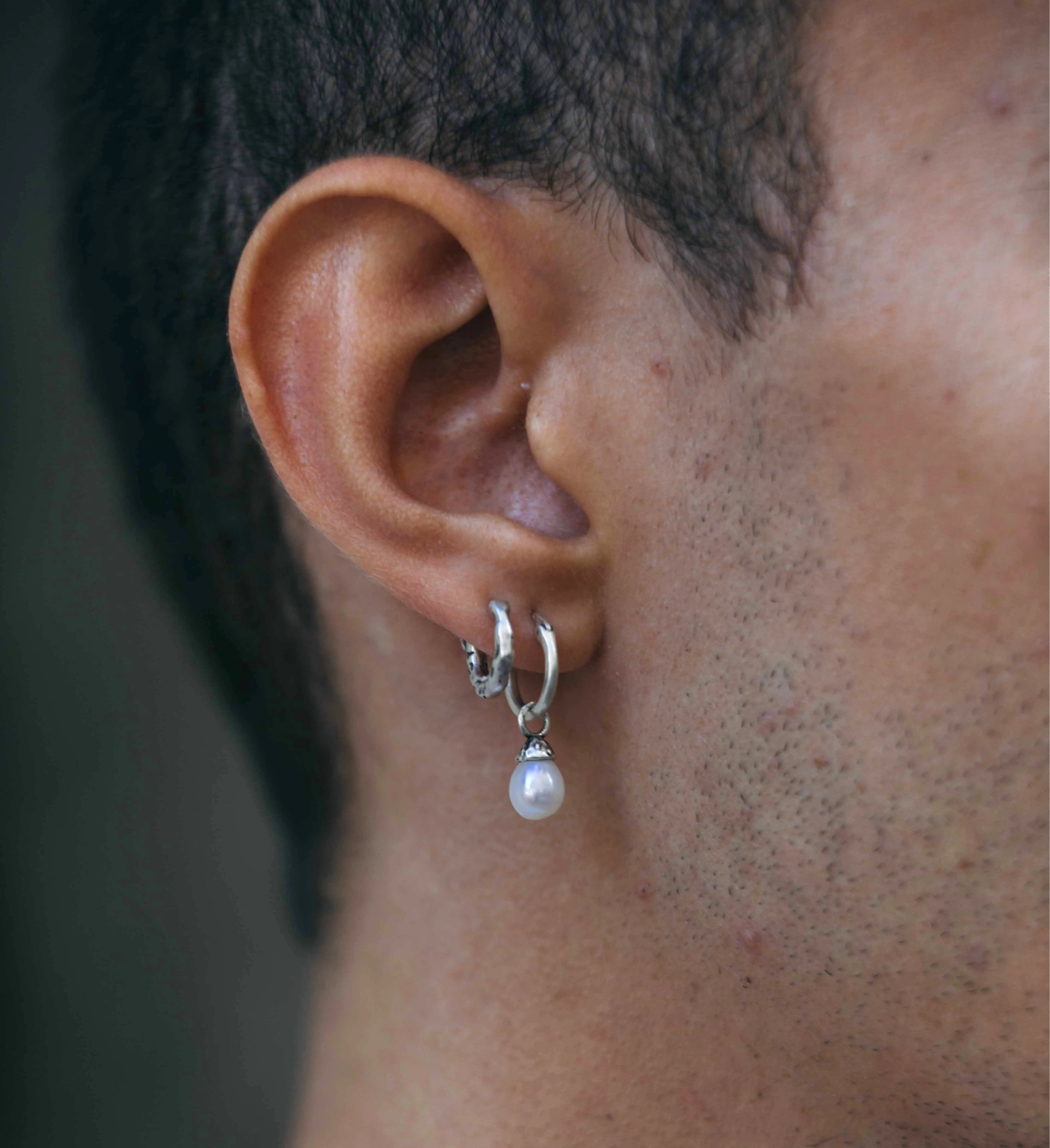 Freshwater Pearl Sterling Silver Earring