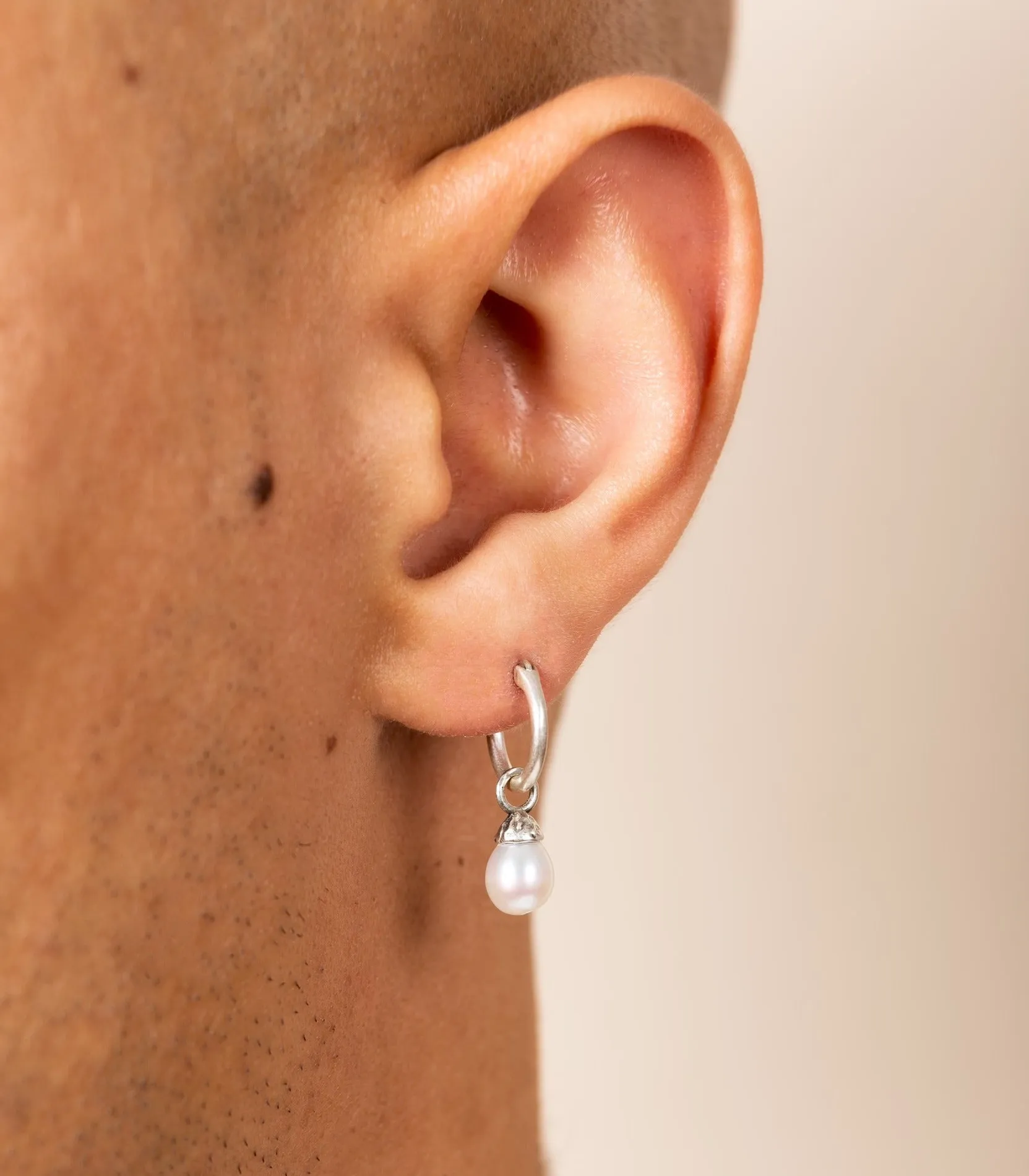 Freshwater Pearl Sterling Silver Earring
