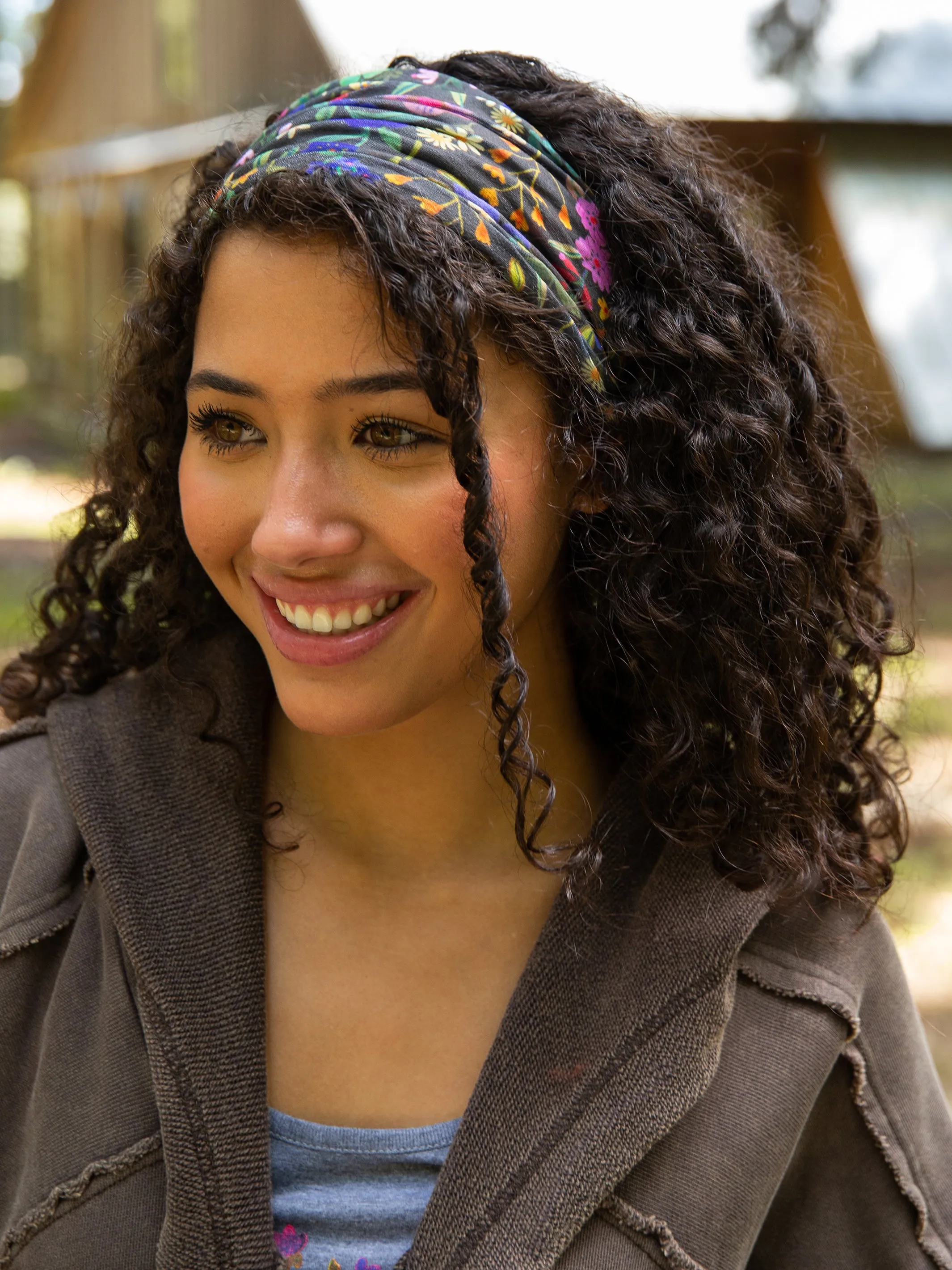 Full Boho Bandeau® Headband - Multi Wildflowers