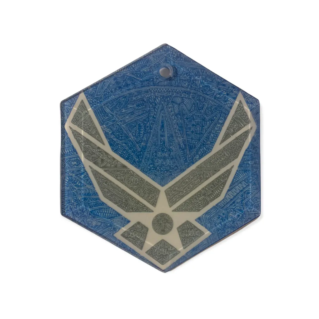 Glass Ornaments - Air Force