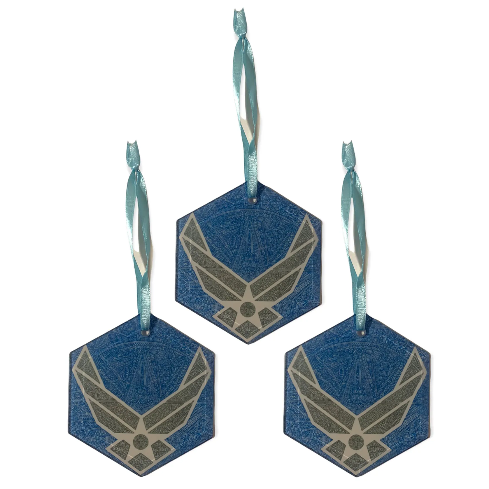 Glass Ornaments - Air Force