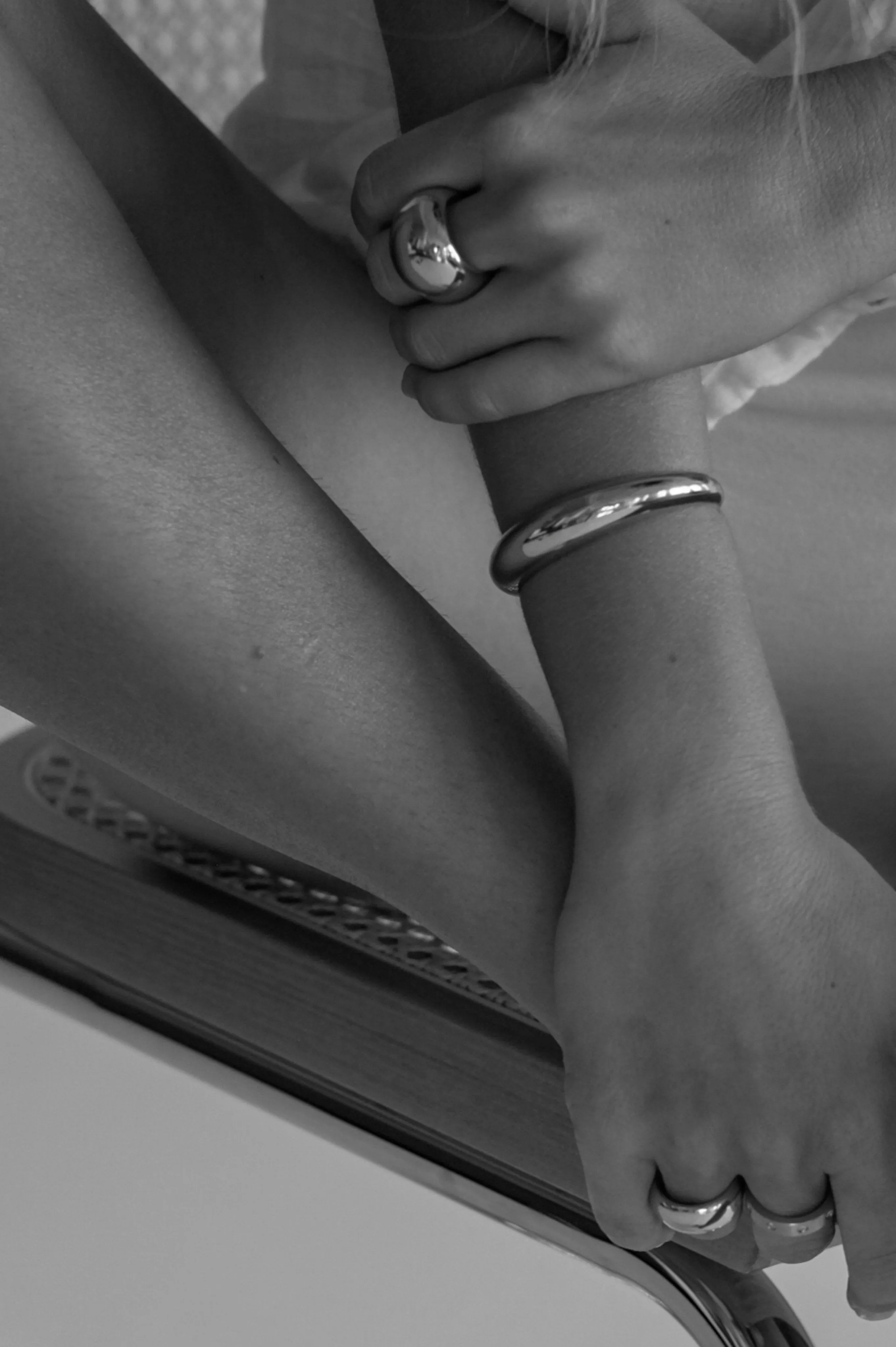 Gold Orb Cuff