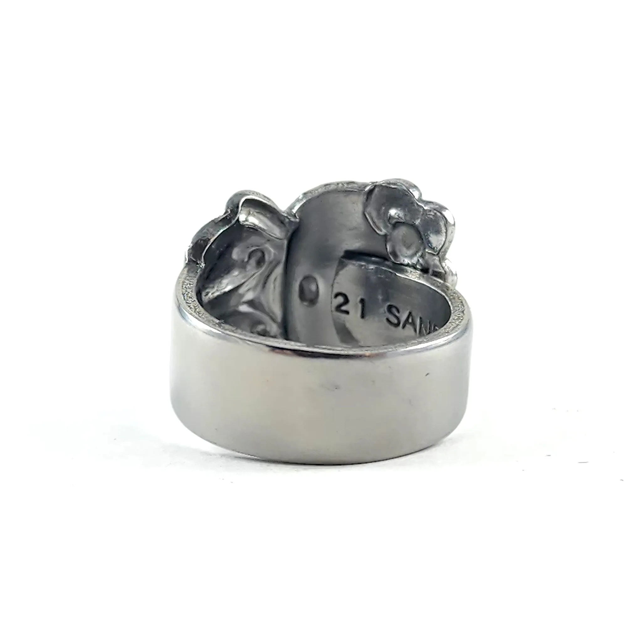 Hello Kitty Character Stainless Steel Spoon Ring