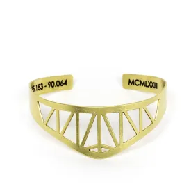 Stylish Hernando de Soto Bridge-Inspired Bracelet