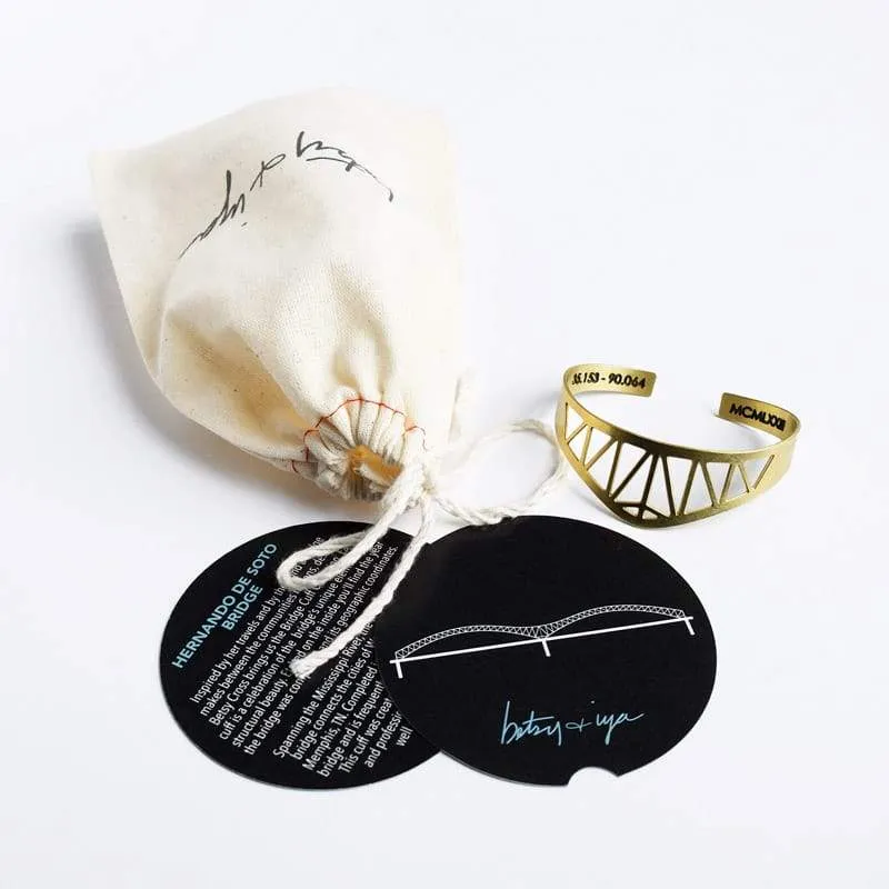 Stylish Hernando de Soto Bridge-Inspired Bracelet