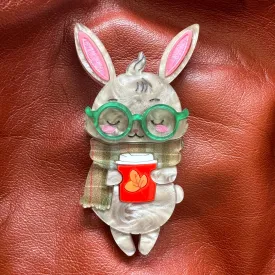 Jamie the rabbit 🐇 - Brooch