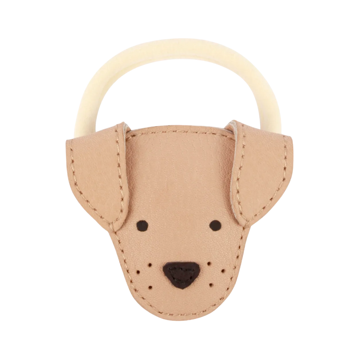 Josy Classic Hair Tie | Dog | Light Rust Leather