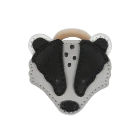 Josy Exclusive Hair Tie | Badger | Light Stone Leather
