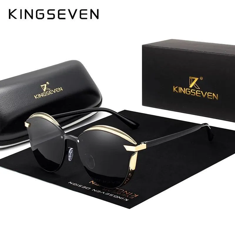 Premium KINGSEVEN Polarized Sunglasses for Ultimate UV Protection and Enhanced Clarity - Stylish and Durable Eyewear for Outdoor Adventures