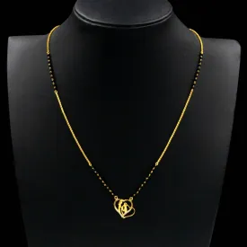 Mangalsutra Stone Necklace PLKM1W-6-053