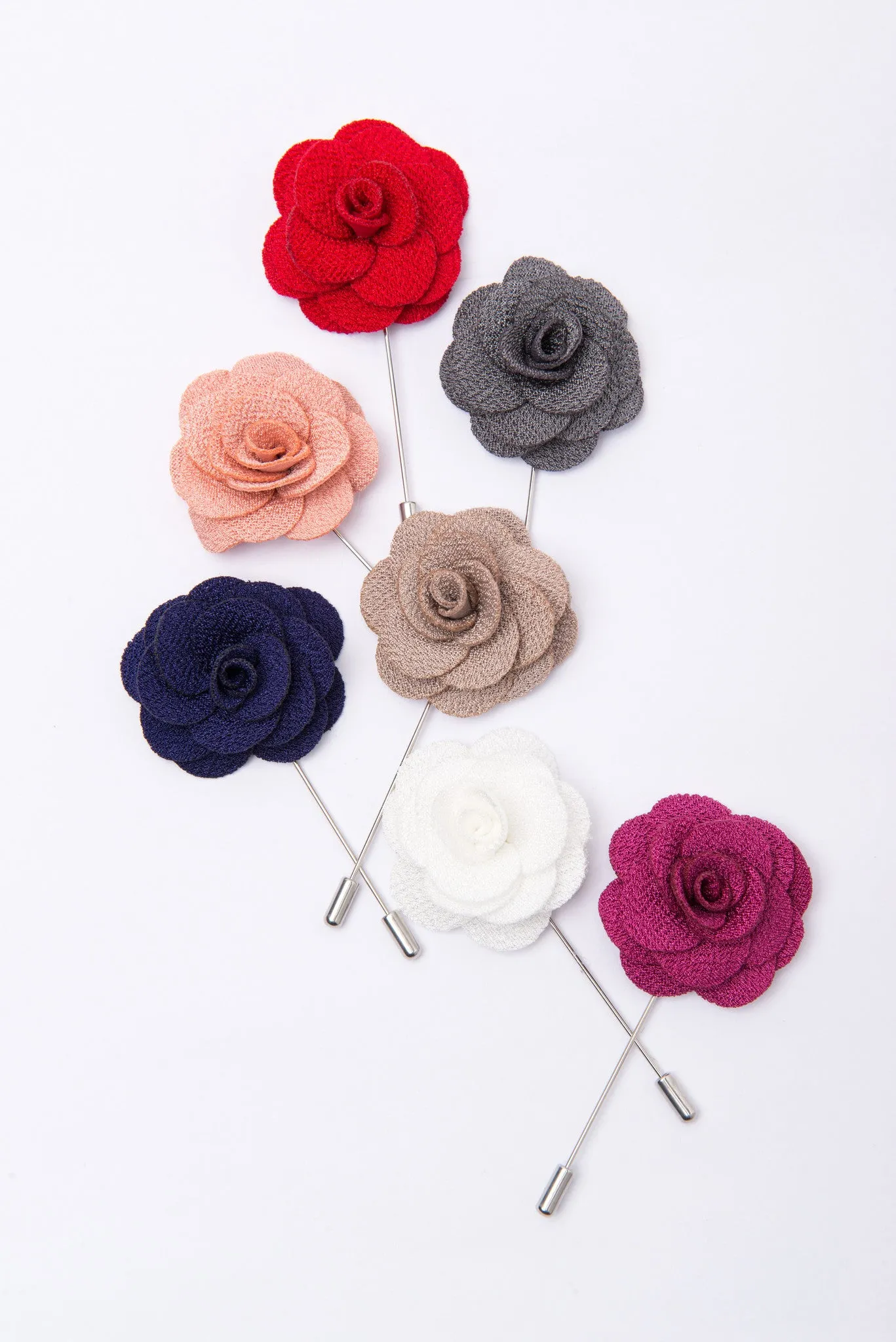 Marblehead Light Pink Lapel Flower