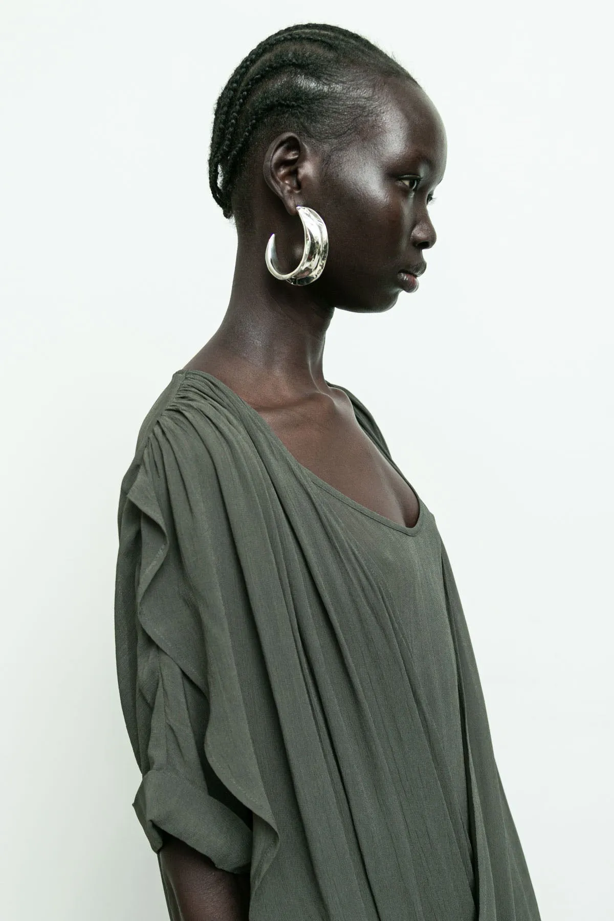 Mezza Hoop Earrings