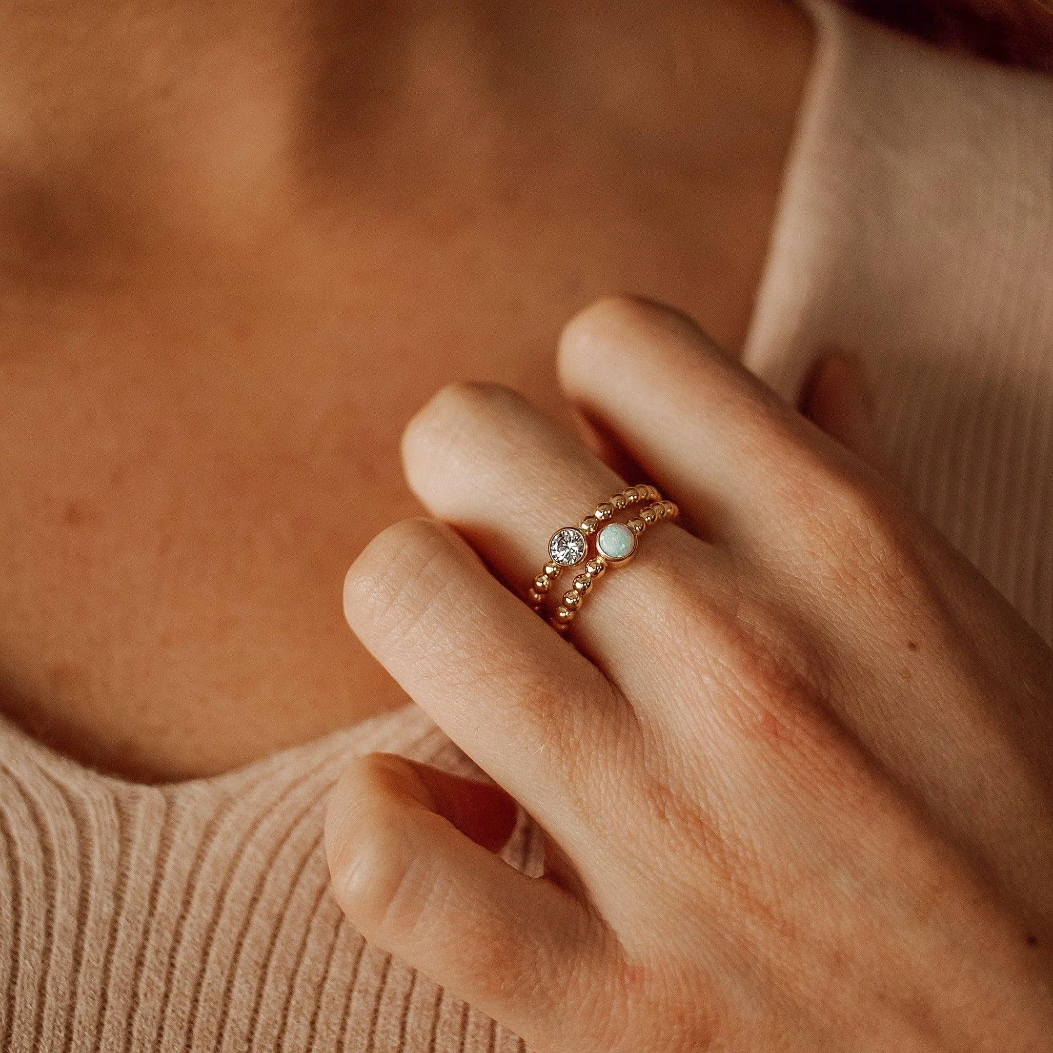 Mia Birthstone Ring