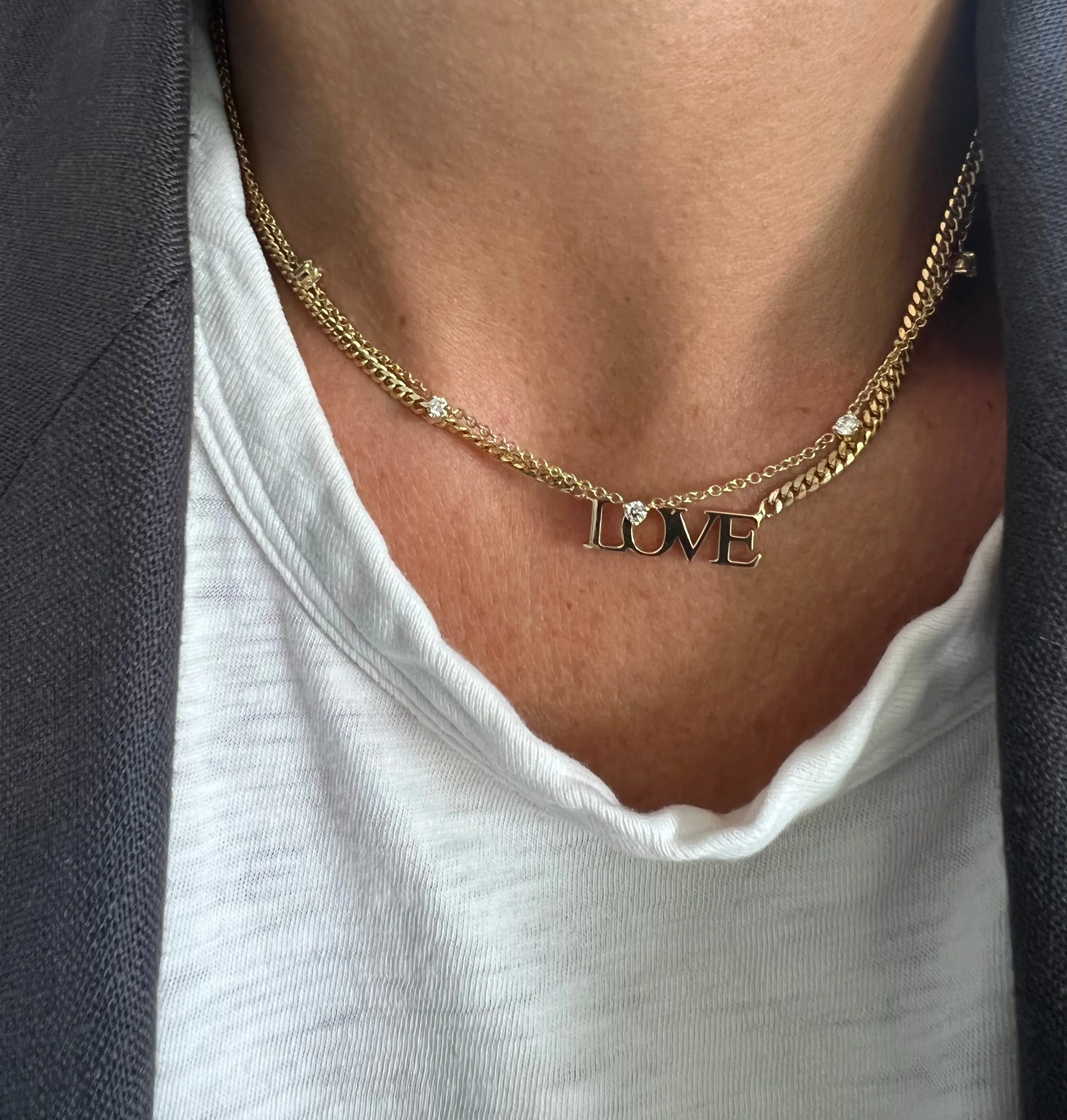 MS X SRJ LOVE Necklace