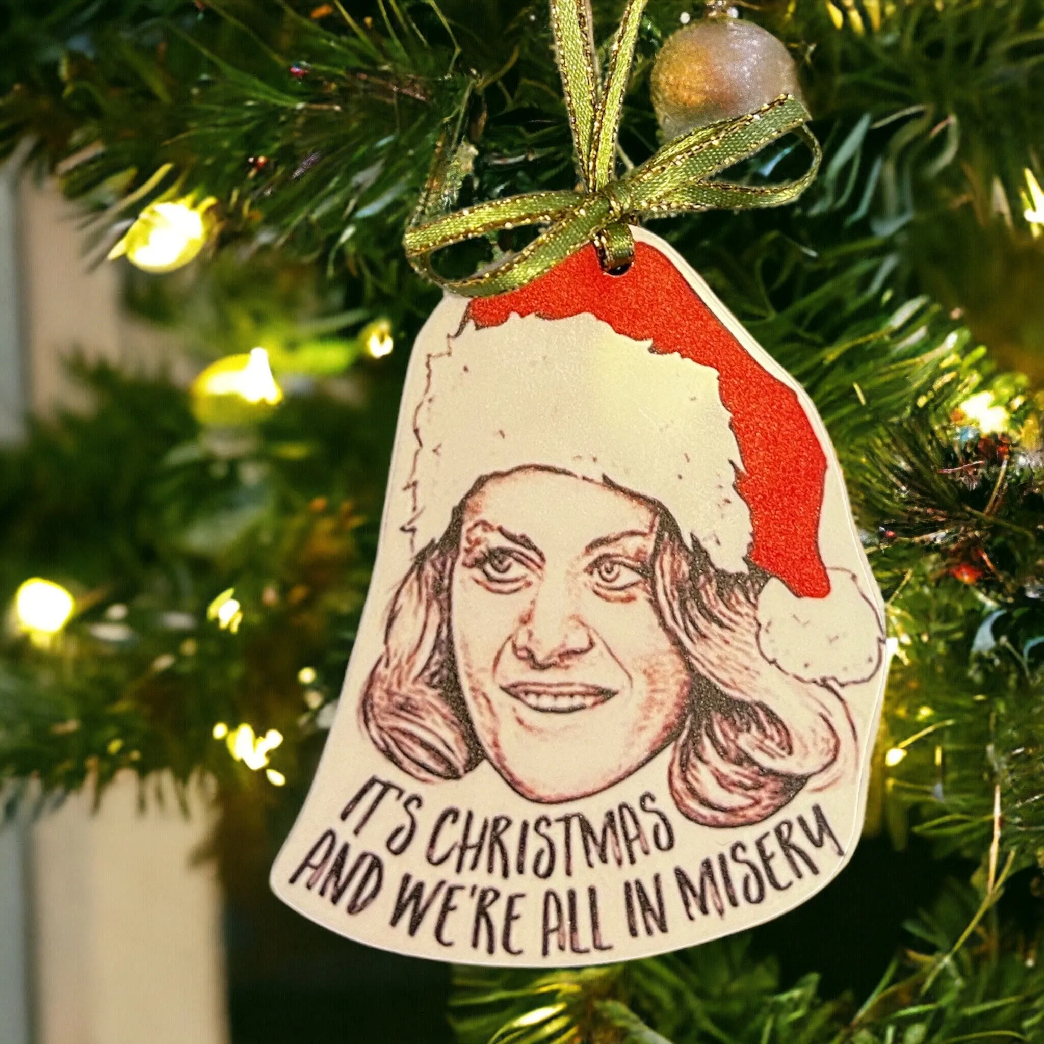 National Lampoon Christmas Vacation Ornament - Christmas Ornament, National Lampoon Ornament, Holiday Ornament, Clark Griswold, Shitter Full