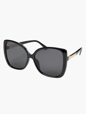 Nuditte Sunglasses in Caviar with Case