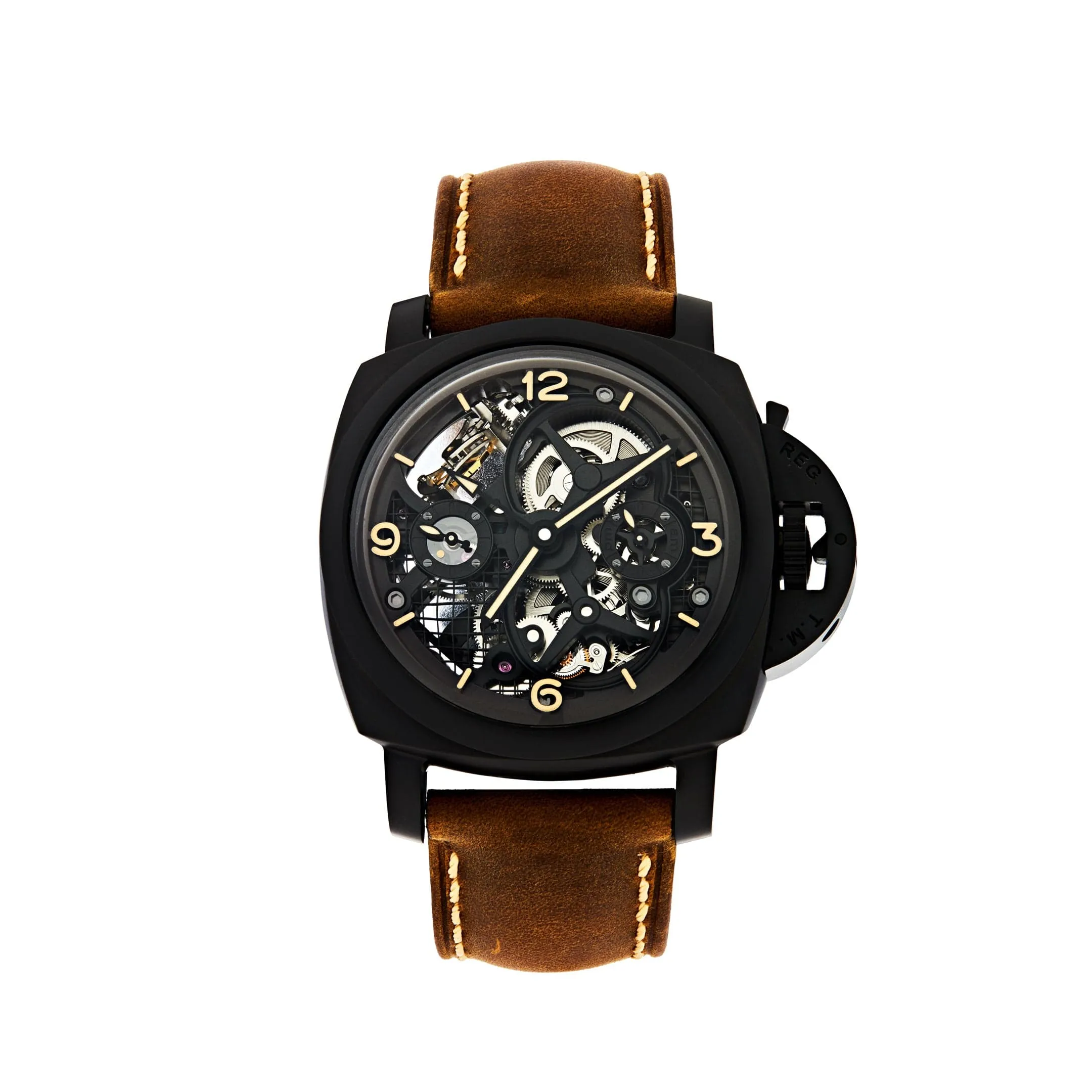 Panerai Lo Scienziato Luminor 1950 Tourbillon GMT Ceramica PAM00528