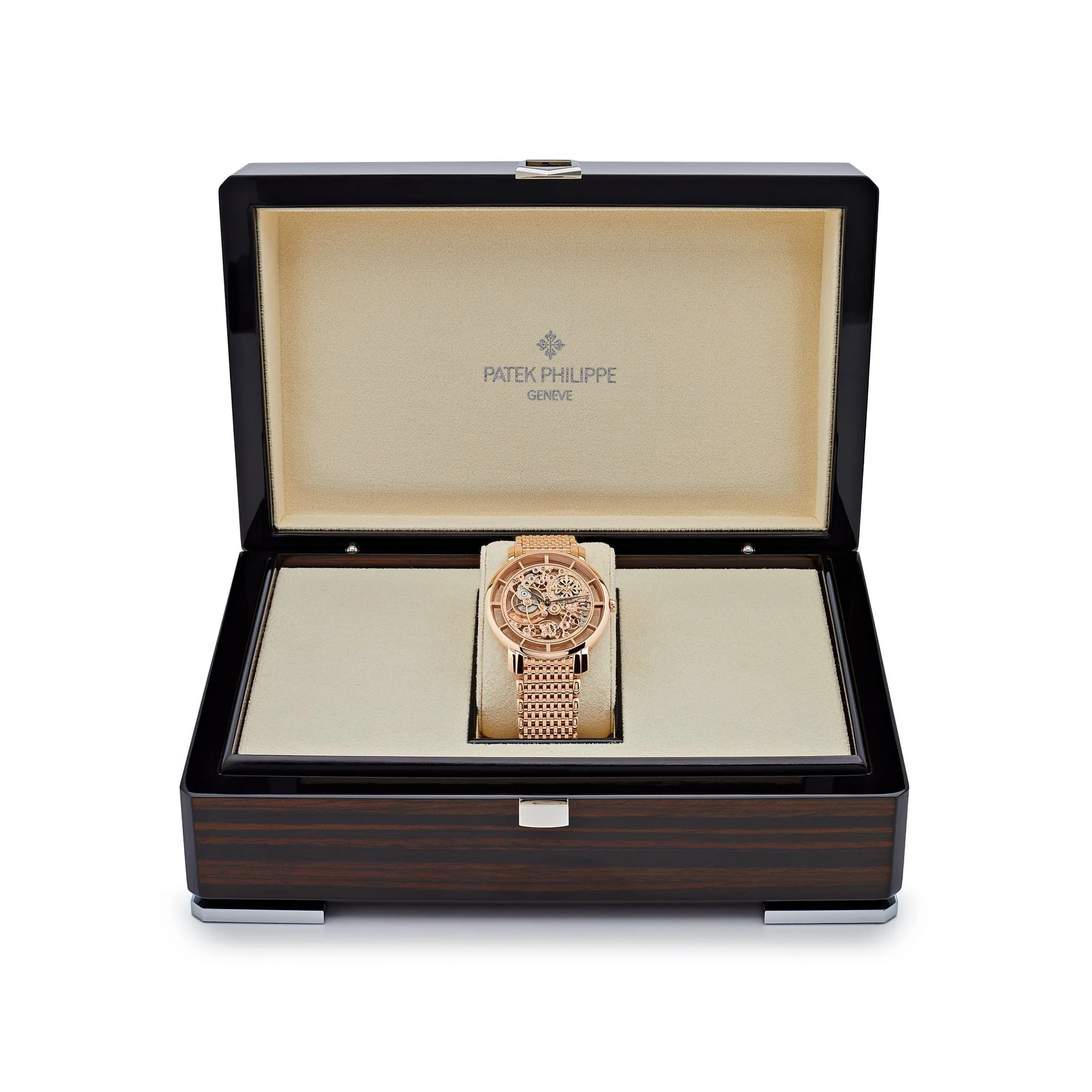 Patek Philippe Calatrava Complications 5180/1R-001 Rose Gold Skeleton Dial (2023)