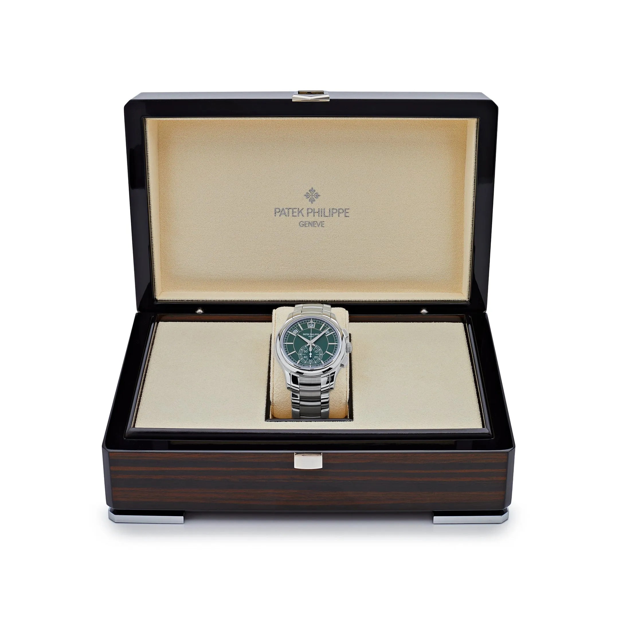 Patek Philippe Complications 5905/1A-001 Annual Calendar Flyback Chronograph Green Dial
