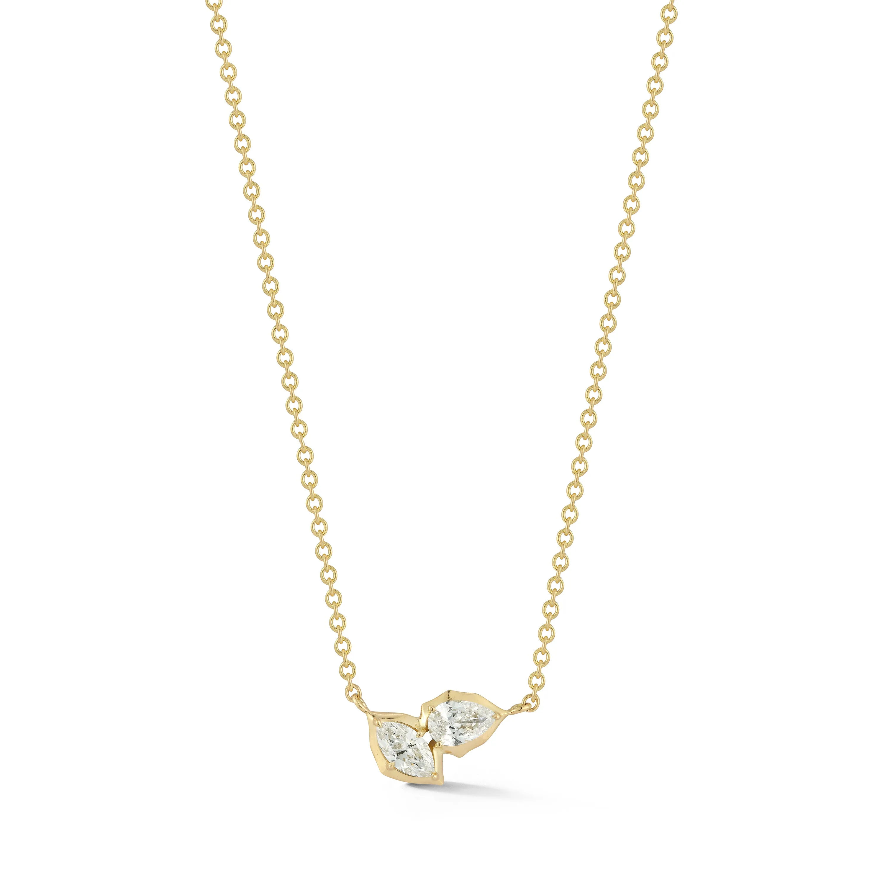 Poppy Two-Stone Pendant