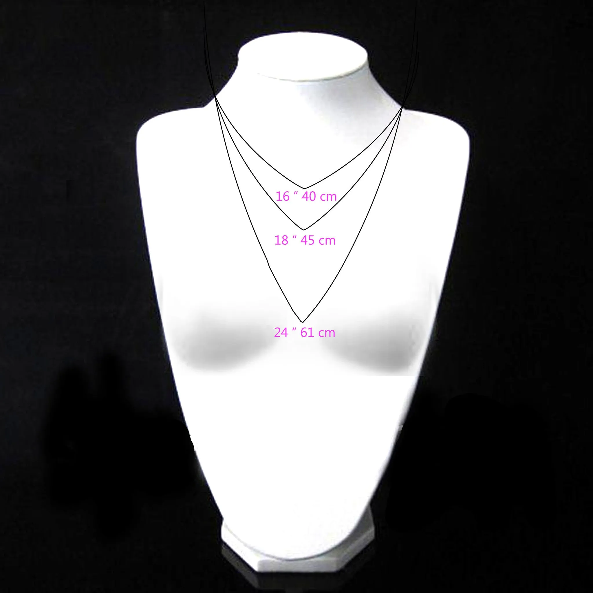 Pyramid Pendant & Sivan Chain Necklace