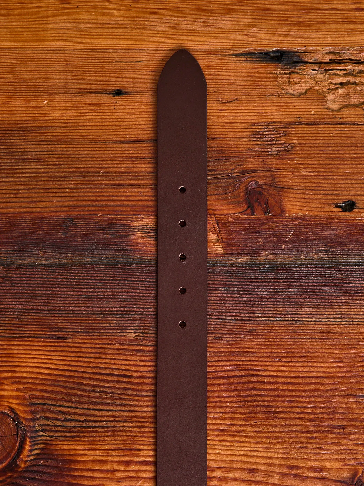"Standard" 11oz Leather Belt in Cognac