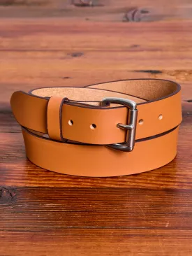 "Standard" 11oz Leather Belt in Saddle Tan
