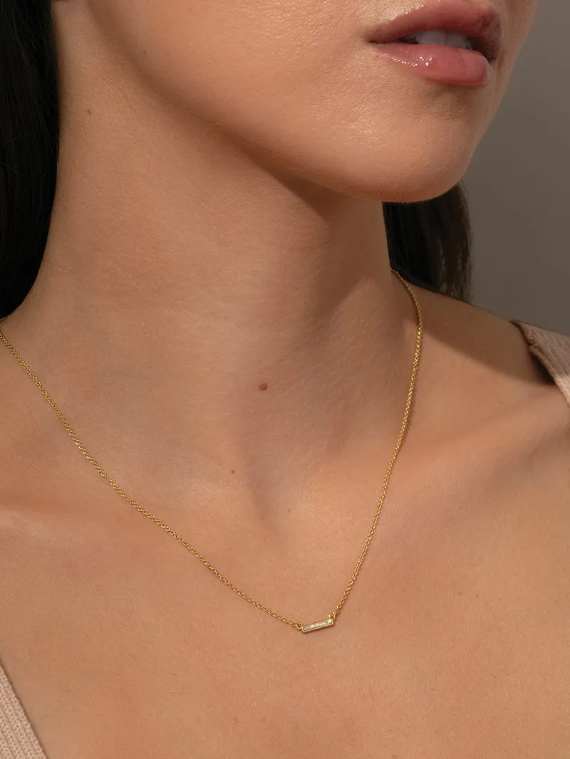 Ray of Light Bar Necklace
