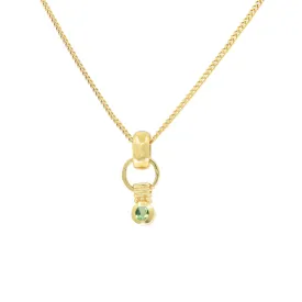 Serena Apatite Gold Necklace