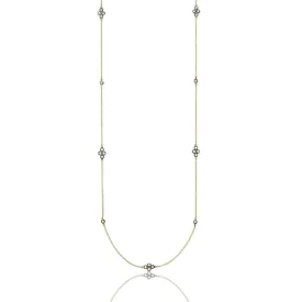 Signature Four Point Station Necklace