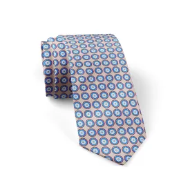 Silk Tie Cyclades Knossos in Beige