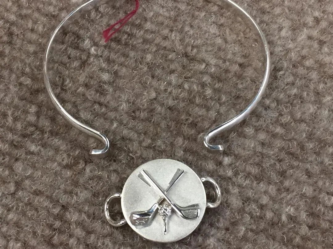 Silver Golf  Convertible Bracelet