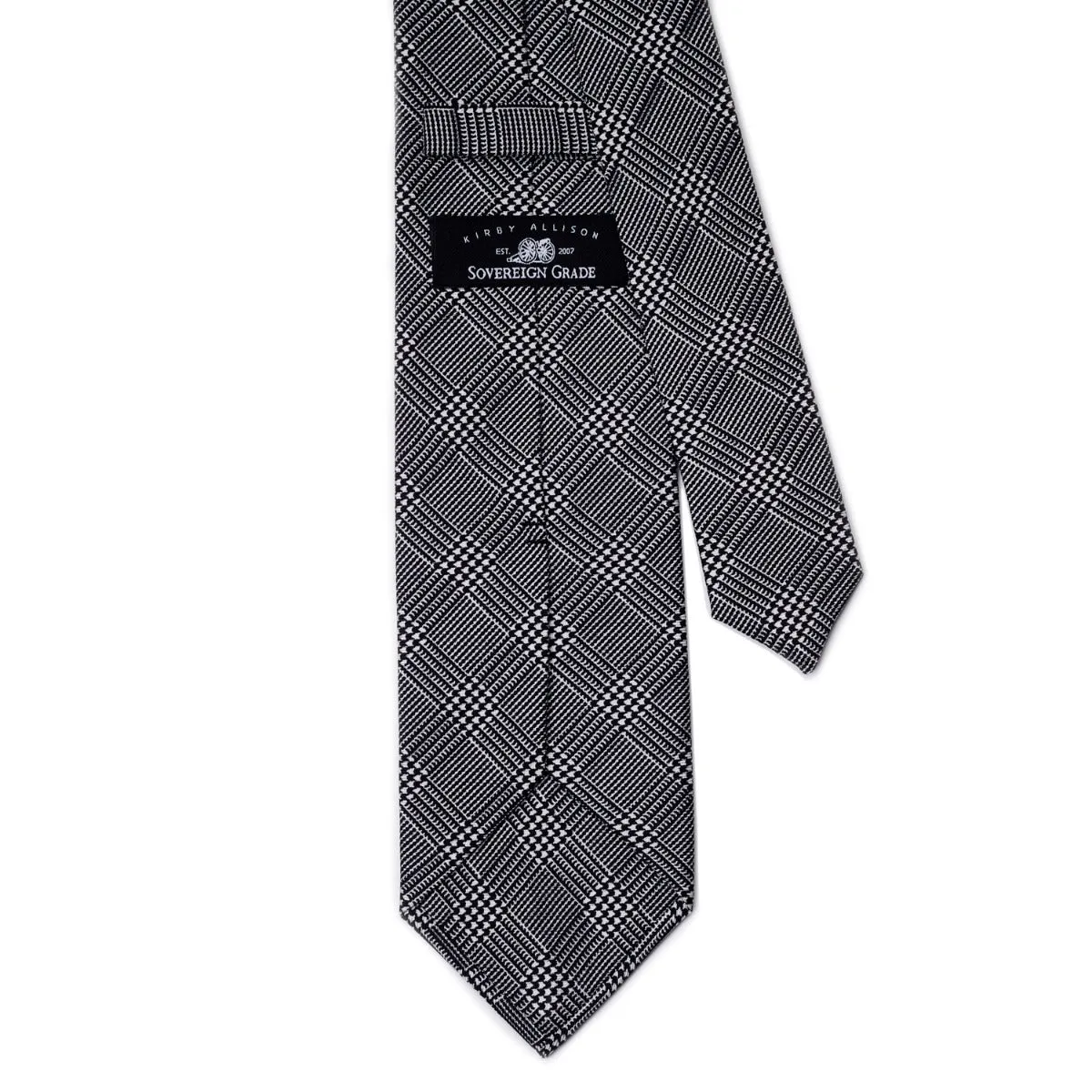 Sovereign Grade Black Prince of Wales Check, 160 CM