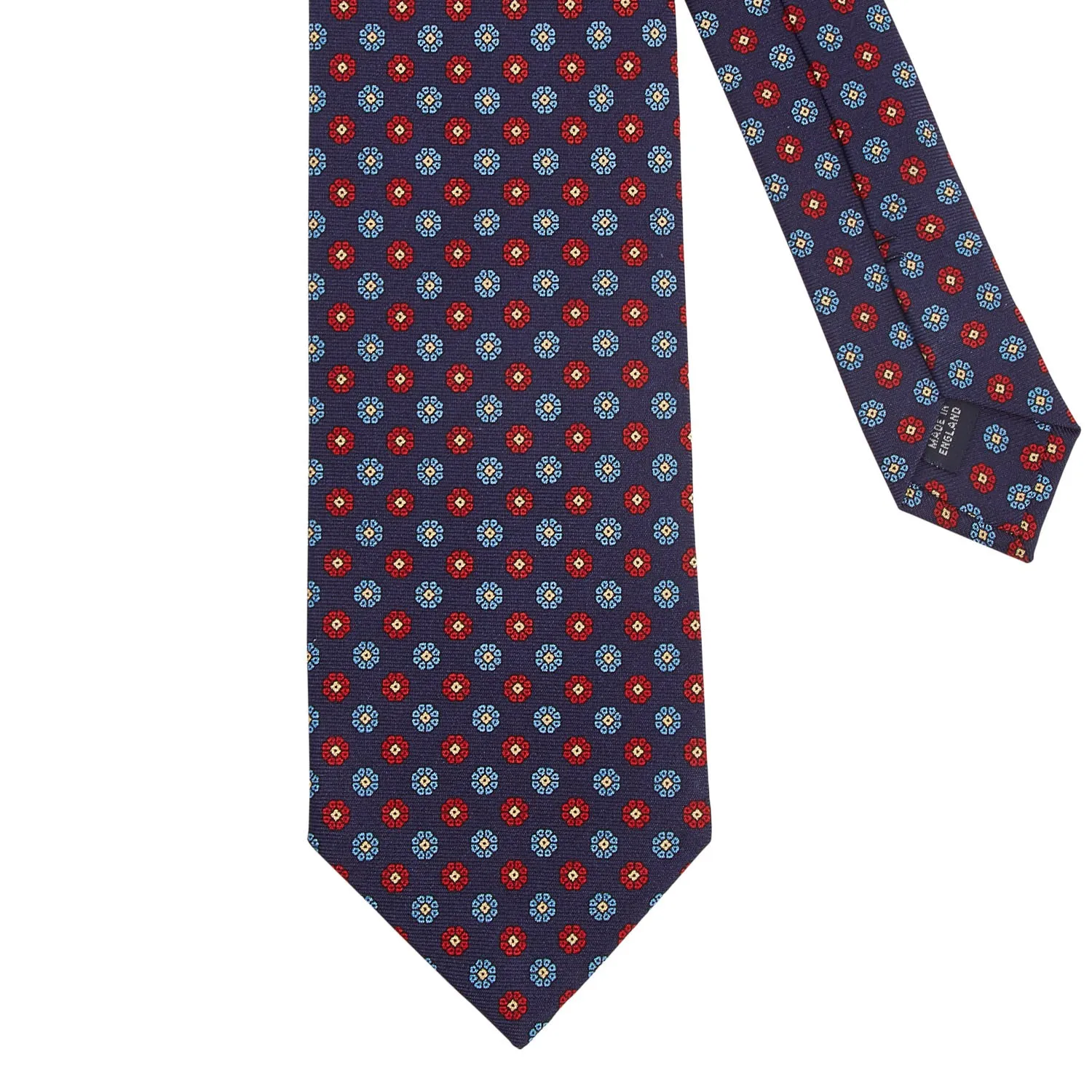 Sovereign Grade Macclesfield Corn Floral Motif Tie
