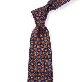 Sovereign Grade Navy Hopsack Tie, 150 cm