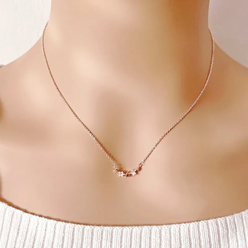 Star Cubic Zirconia Necklace