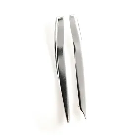 Sterling Silver Extra Long Dessert Fork Tine Stud Earrings