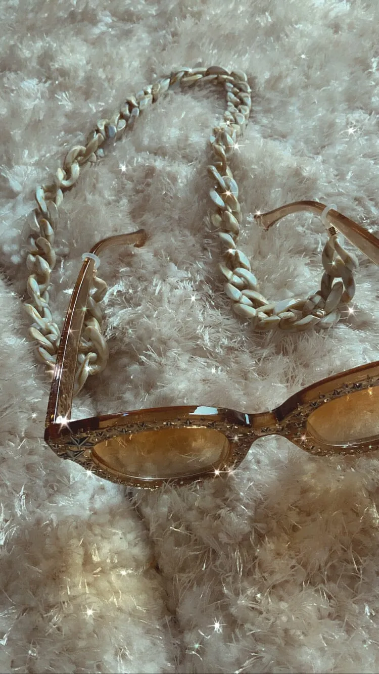 TASH RESIN SUNGLASSES CHAIN