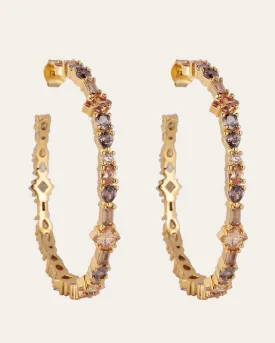 The Adriana Hazel earrings XL