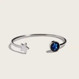 The Astral Starlight Cuff in Stainless Steel