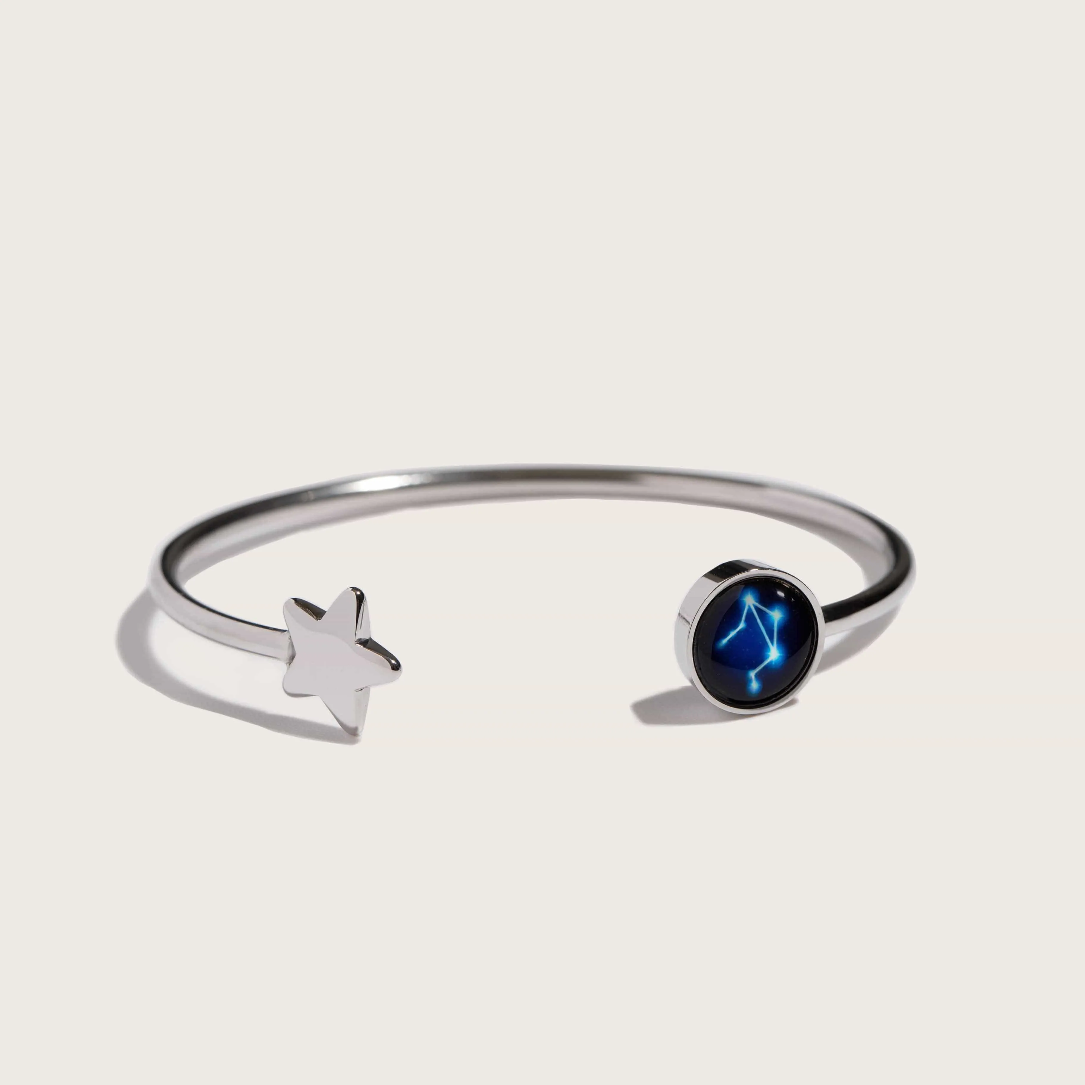 The Astral Starlight Cuff in Stainless Steel