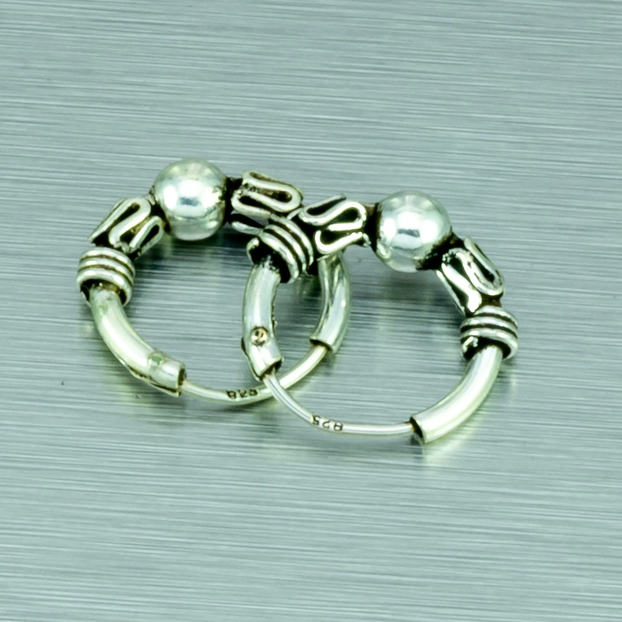 Tiny Balinese hoops