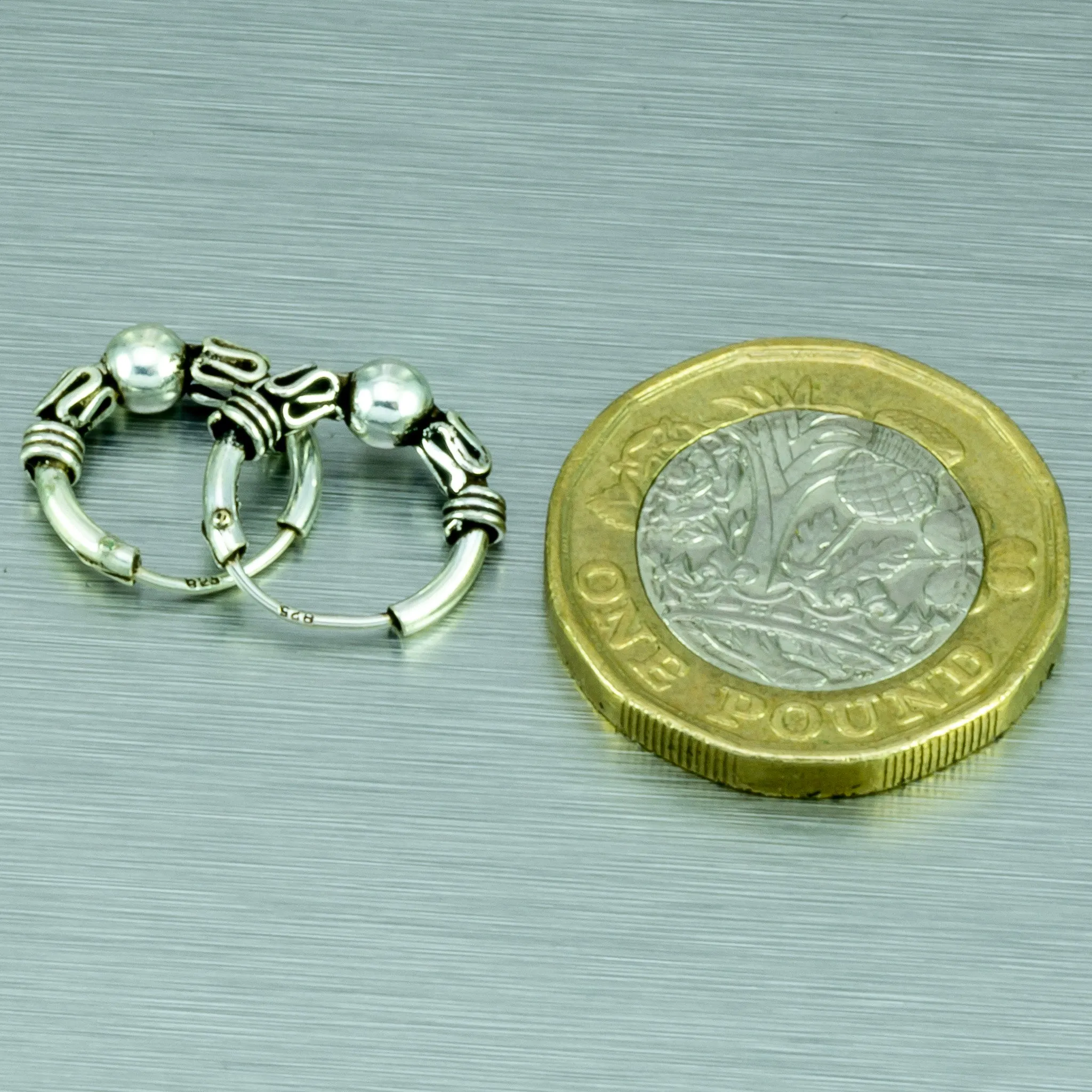 Tiny Balinese hoops
