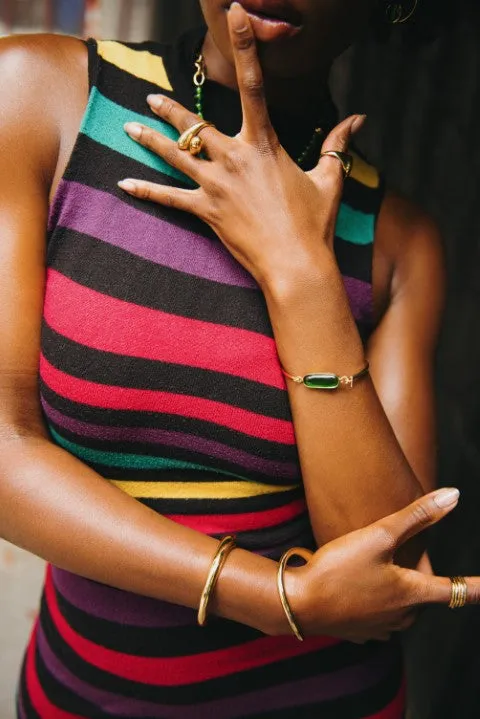 Umbo Open Link Cuff Bracelet